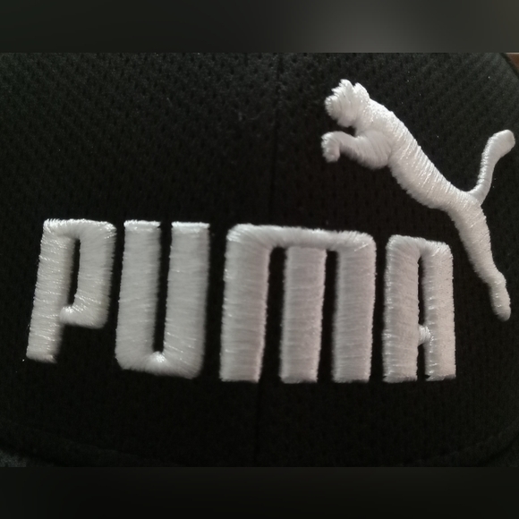 Puma-Evercat Mesh Stretch Fit Hat/Black/ White/L/XL - Picture 2 of 8